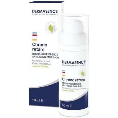 Dermasence Chrono retare Restr.Anti-Aging-Emulsion 50 ml Emulsion Dermasence Chrono retare Restr.Anti-Aging-Emulsion 50 ml Emulsion