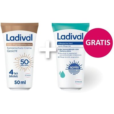 Ladival Anti-Pigmentflecken Creme SPF 50+ - Sonnenschutz Ladival Anti-Pigmentflecken Creme SPF 50+ - Sonnenschutz