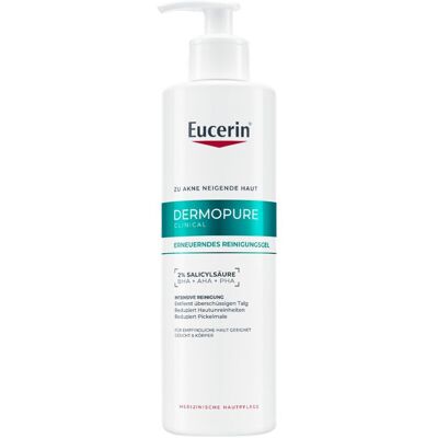 Eucerin DermoPure Clinical Reinigungsgel erneuernd 400 ml Gel Eucerin DermoPure Clinical Reinigungsgel erneuernd 400 ml Gel
