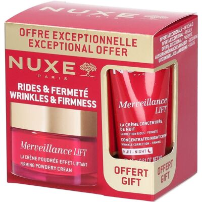 Nuxe Set Merv.Lift Pudrige Cre.Tag+Nacht 15ml 1 St Kombipackung Nuxe Set Merv.Lift Pudrige Cre.Tag+Nacht 15ml 1 St Kombipackung