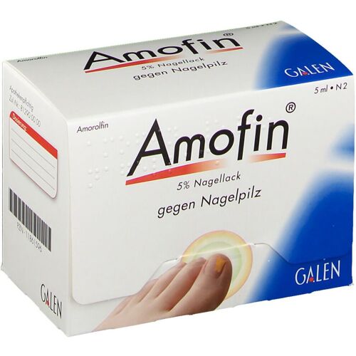 Amofin 5% Nagellack 5 ml Wirkstoffhaltiger
