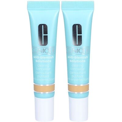 Clinique Anti-Blemish Solutions Clearing Concealer 02 x2 2x10 ml Make up Clinique Anti-Blemish Solutions Clearing Concealer 02 x2 2x10 ml Make up