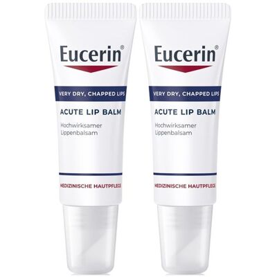Eucerin TH Acute Lip Balm 2x 2x10 ml Balsam Eucerin TH Acute Lip Balm 2x 2x10 ml Balsam