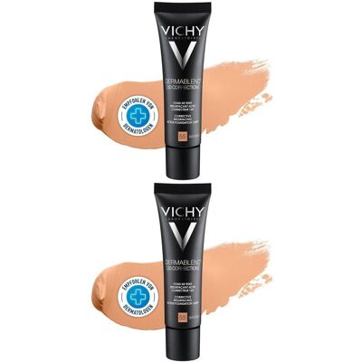 Vichy Dermablend 3D Make-up 55 2x 2x30 ml Make up Vichy Dermablend 3D Make-up 55 2x 2x30 ml Make up