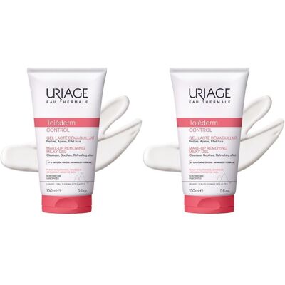 Uriage Tolederm Control Gel-Milch Make-up Entfern. 2x 2x150 ml Gel Uriage Tolederm Control Gel-Milch Make-up Entfern. 2x 2x150 ml Gel