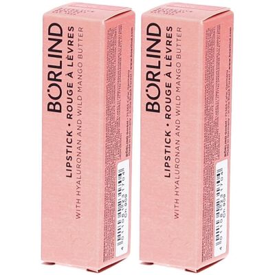 ANNEMARIE BÖRLIND Börlind Lipstick peach 2x 2x4 g Stifte ANNEMARIE BÖRLIND Börlind Lipstick peach 2x 2x4 g Stifte