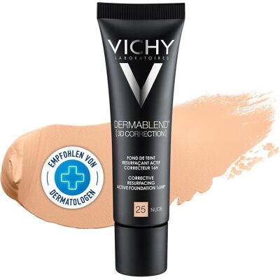 Vichy Dermablend 3D Korrektierende Grundierung - Fettige Haut SPF25 Vichy Dermablend 3D Korrektierende Grundierung - Fettige Haut SPF25