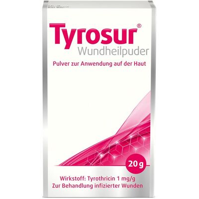 Tyrosur Wundheilpuder 20 g Puder Tyrosur Wundheilpuder 20 g Puder