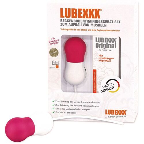 Lubexxx Beckenboden Set Trainer+50ml Gleitmittel 1 St Beckenbodentrainer