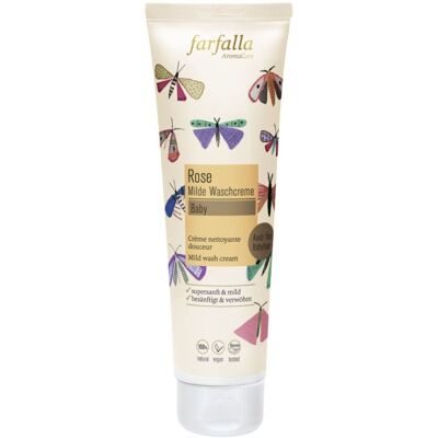 Farfalla Baby Milde Waschcreme Rose 145 ml Creme Farfalla Baby Milde Waschcreme Rose 145 ml Creme