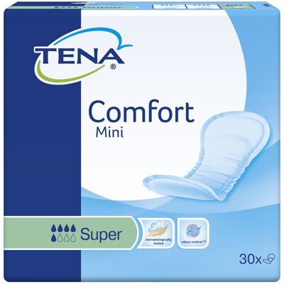 Tena - Comfort Mini Super - Grösse 28x - Inkontinenz-Einlagen Tena - Comfort Mini Super - Grösse 28x - Inkontinenz-Einlagen
