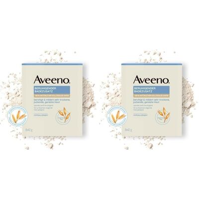 Aveeno Beruhigender Badezusatz 2x 2x8x42 g Bad Aveeno Beruhigender Badezusatz 2x 2x8x42 g Bad