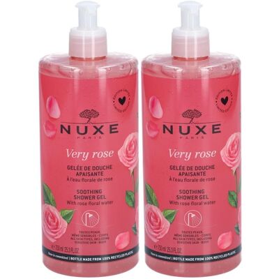 Nuxe Very Rose Duschgel 2x 2x750 ml Nuxe Very Rose Duschgel 2x 2x750 ml