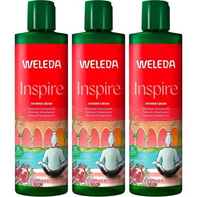 Weleda Inspire Shower Cream Granatapfel x3 3x400 ml Duschgel Weleda Inspire Shower Cream Granatapfel x3 3x400 ml Duschgel