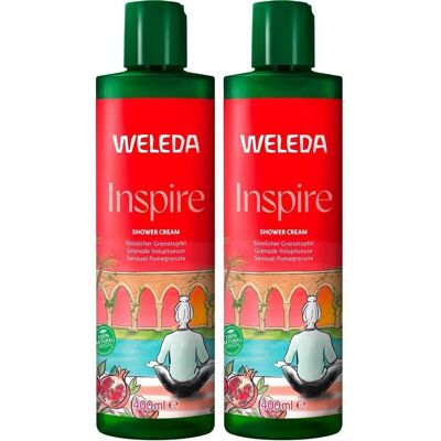 Weleda Inspire Shower Cream Granatapfel x2 2x400 ml Duschgel Weleda Inspire Shower Cream Granatapfel x2 2x400 ml Duschgel