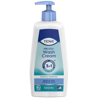 Tena Wash Cream x4 4x500 ml Creme Tena Wash Cream x4 4x500 ml Creme