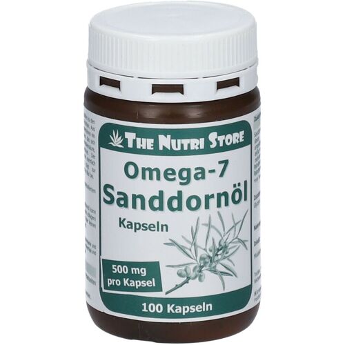 The Nutri Store Omega 7 Sanddornöl 500 mg Bio Kapseln 100 St