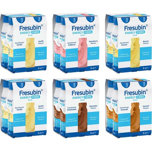 Össur Deutschland GmbH Fresubin Energy Fibre Drink Mischkarton Trinkfl. 24x200 ml Trinknahrung