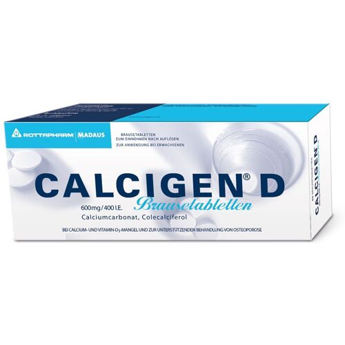 Calcigen D 600 mg/400 I.e. Brausetabletten 100 St