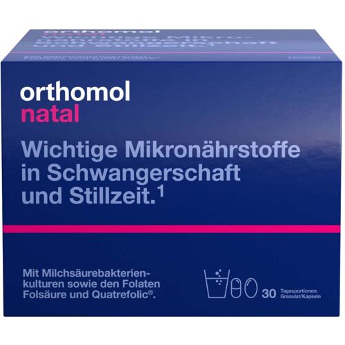 Orthomol Natal Granulat/Kapseln 30 Btl.Kombipack. St Kombipackung
