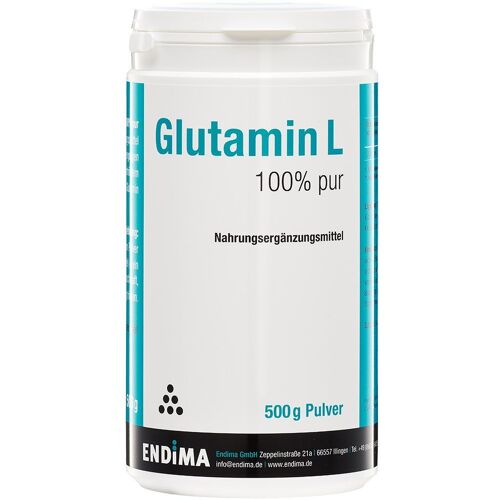 Endima Glutamin-L 100% Pur Pulver 500 g