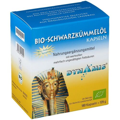 DYNAMIS Schwarzkümmel BIO ägypt.Kapseln 180 St Kapseln