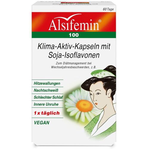 Alsifemin 100 Klima-Aktiv m.Soja 1x1 Kapseln 60 St