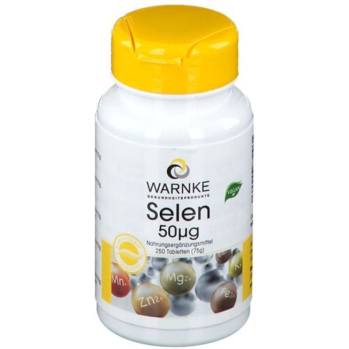 WARNKE Selen 50 µg Tabletten 250 St