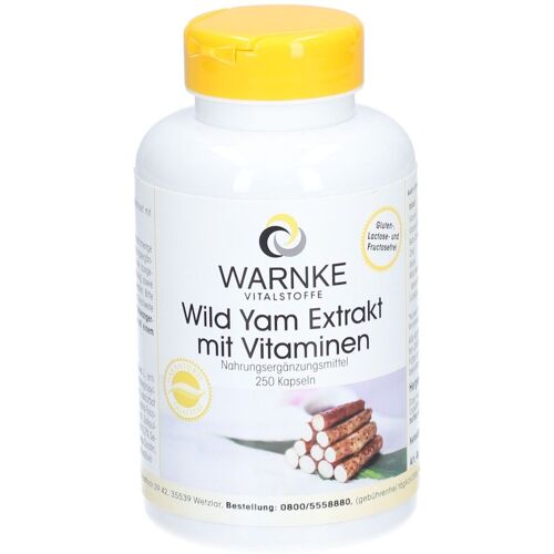 WARNKE Wild YAM Extrakt Kapseln 250 St