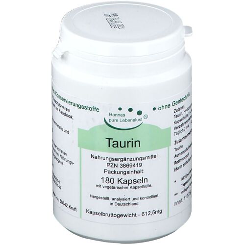 Pure Taurin Vegi Kapseln 180 St