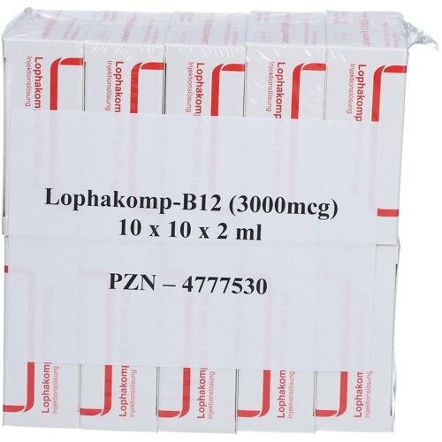 kvp Lophakomp B12 3.000 µg Injektionslösung 100x2 ml