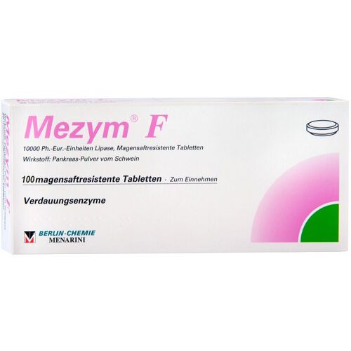 Mezym F magensaftresistente Tabletten 100 St magensaftresistent