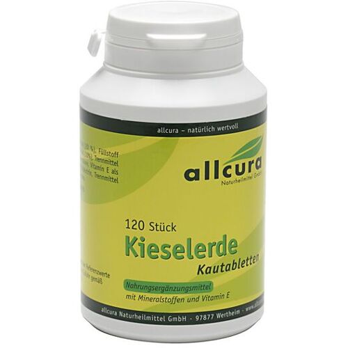 allcura Kieselerde Kautabletten 120 St