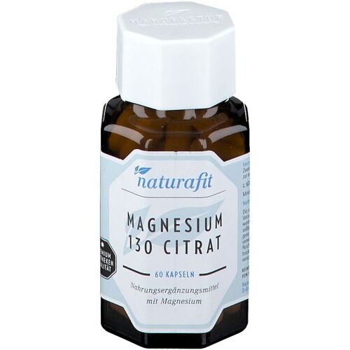 Naturafit Magnesium 130 Citr Kapseln 60 St