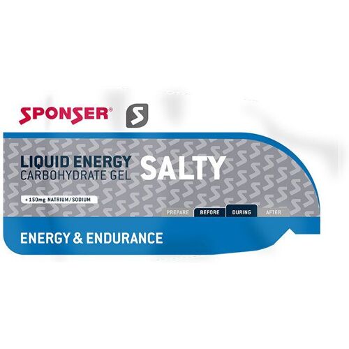 40x Sponser Liquid Energy Salty 40x35 g Gel