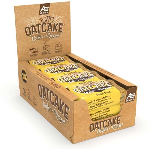 All Stars Oatcake Banana Bread 12x80 g Riegel