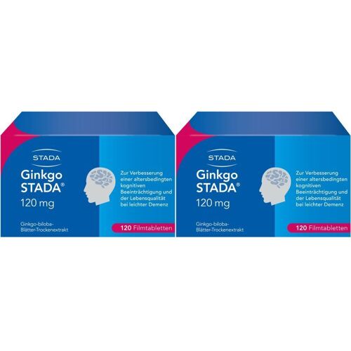 Ginkgo Stada 120 mg Filmtabletten Doppelpack 2x120 St
