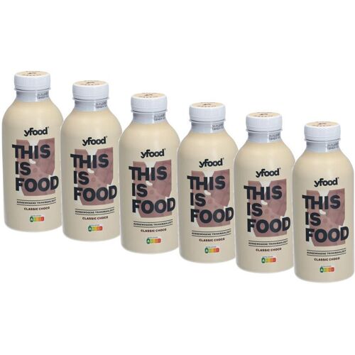 YFood Drink Classic Choco 500 ml 6er-Pack 6x500 Trinklösung