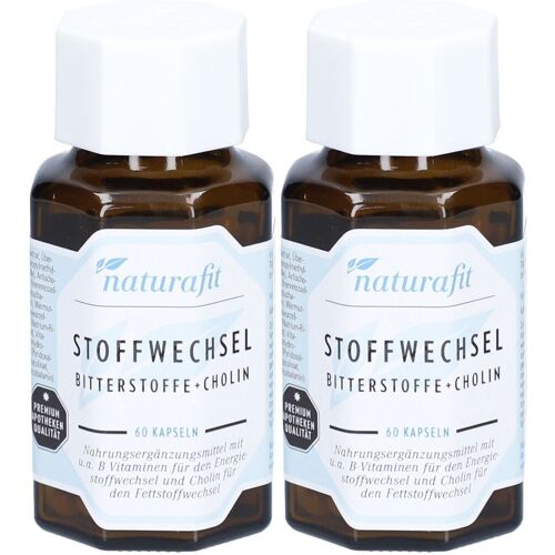 2x Naturafit Stoffwechsel Bitterstoffe+Cholin Kapseln 2x60 St
