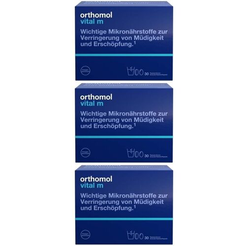 Orthomol Vital M Granulat/Kap./Tabl.Kombip.30 Tage x3 3x30 St Kombipackung