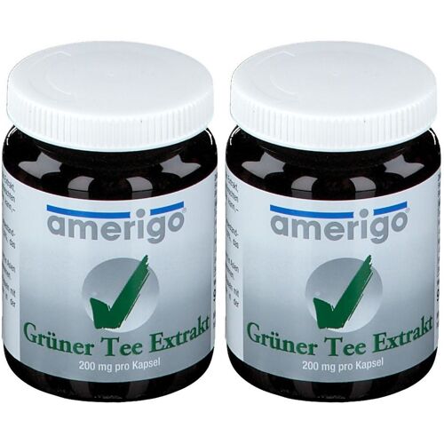 Grüner TEE Extrakt amerigo 200 mg Kapseln 2x 2x90 St