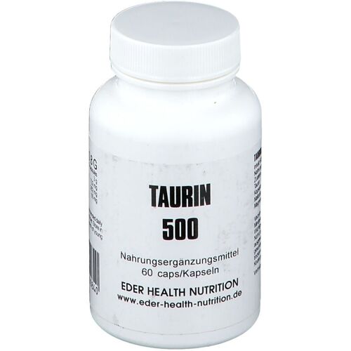 EDER Health Nutrition Taurin 500 Kapseln 60 St