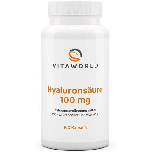 vitaworld Hyaluronsäure 100 mg Kapseln St