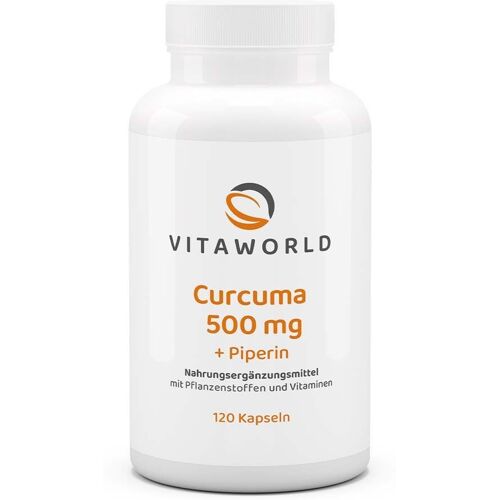vitaworld Curcuma 500 mg Kapseln 120 St