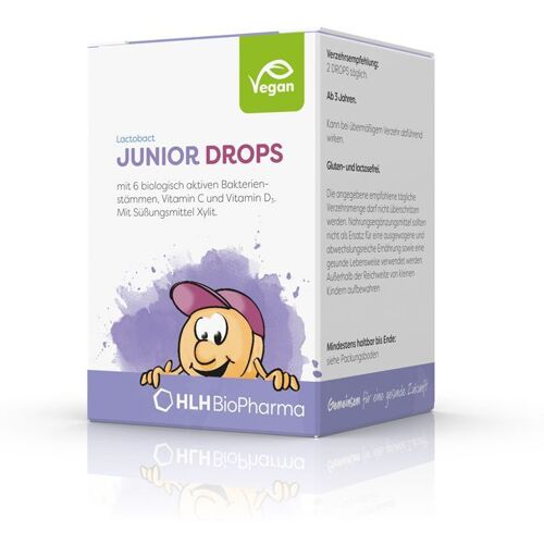 Lactobact Junior Drops Lutschtabletten 60 St