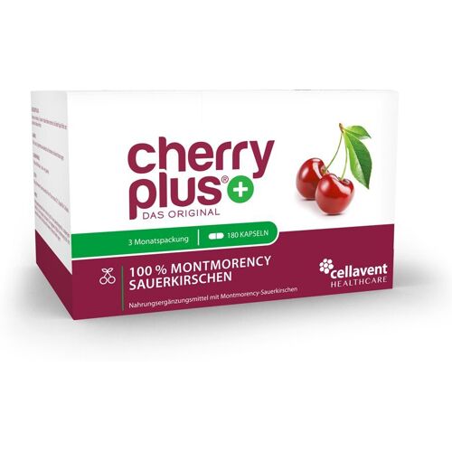 Cherry Plus Das Original Montmorency Sauerk.-Kaps. 180 St Kapseln