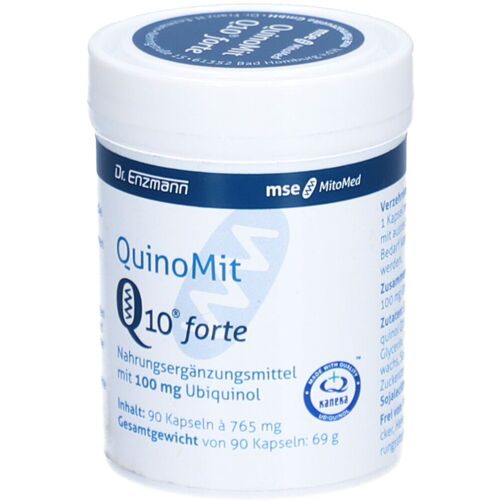 Dr. Enzmann Quinomit Q10 forte Kapseln 90 St