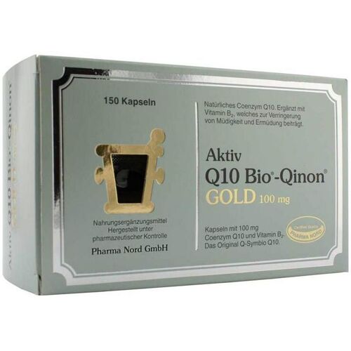 Q10 BIO Qinon Gold 100 mg Pharma Nord Kapseln 150 St