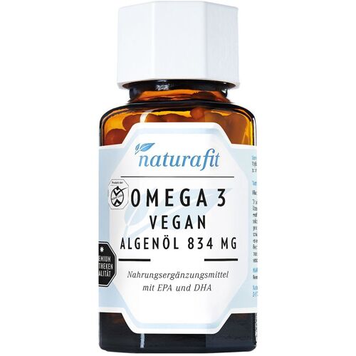 Naturafit Omega-3 vegan Algenöl 834 mg Kapseln 90 St