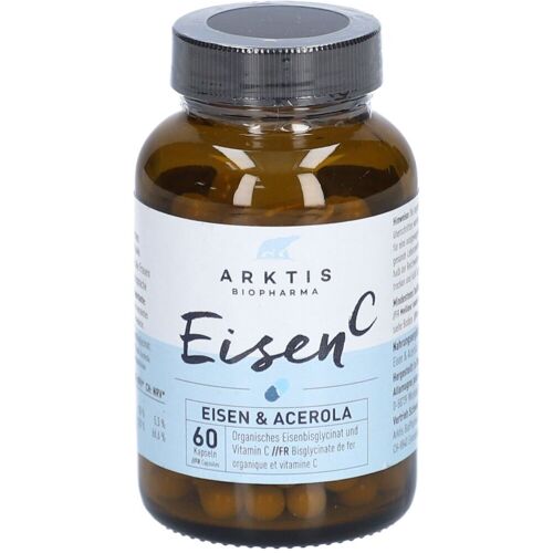 ARKTIS BIOPHARMA Arktis Eisen C & Acerola Kapseln 60 St